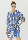 Lanhtropy Acala Dress- Mykonos-Hand In Pocket