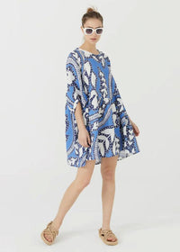 Lanhtropy Acala Dress- Mykonos-Hand In Pocket