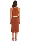 Allison Textured Knit Tank - Rust ***FINAL SALE***-Hand In Pocket