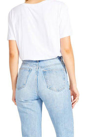 BB Dakota X Steve Madden All Tucked In Bodysuit***FINAL SALE***White-Hand In Pocket