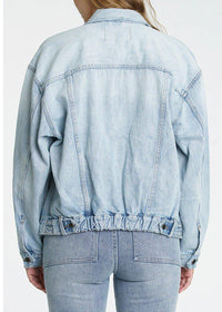 Pistola Elsa Western Denim Jacket- Austin-Hand In Pocket