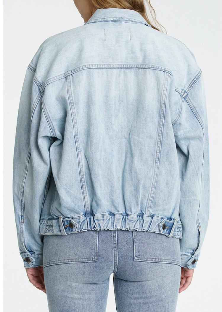 Pistola Elsa Western Denim Jacket- Austin-Hand In Pocket