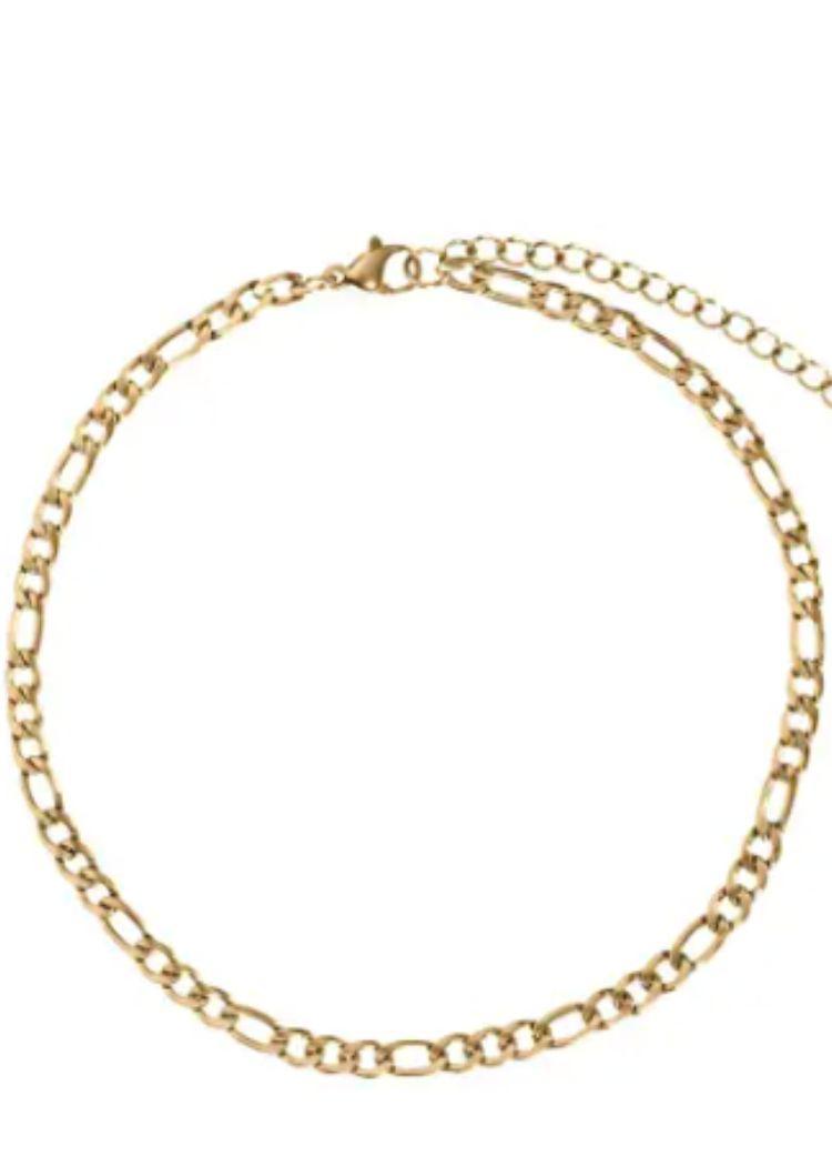 Ellie Vail Felette Figargo Chain Anklet-Hand In Pocket