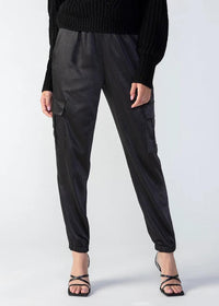 Sanctuary The Fixer Joggers - Black Night-Hand In Pocket