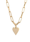 Eklexic Helena Charm Necklace-Gold-Hand In Pocket