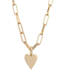 Eklexic Helena Charm Necklace-Gold-Hand In Pocket