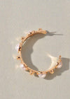 Akoya Pearl Stud Hoop-Hand In Pocket