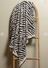 Serengeti Scarf-Ivory/Black-Hand In Pocket