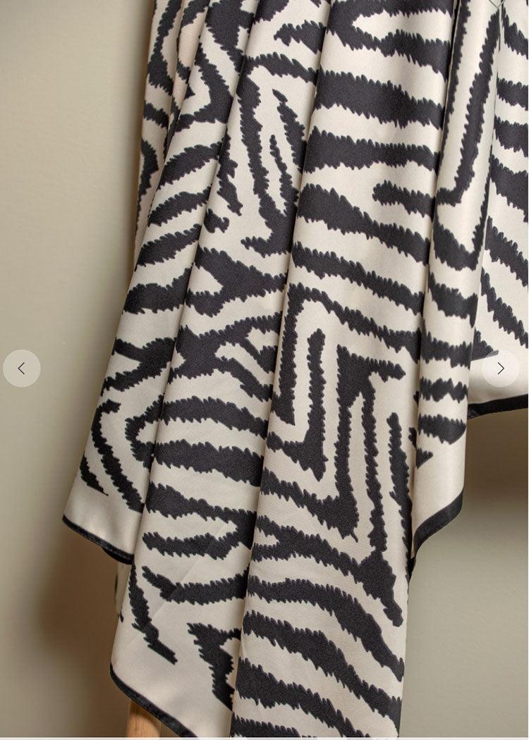 Serengeti Scarf-Ivory/Black-Hand In Pocket