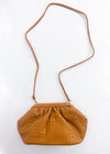 Leona Slouchy Woven Pouch Crossbody - Tan-Hand In Pocket