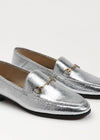 Sam Edelman Loraine Bit Loafer - Soft Silver-Hand In Pocket