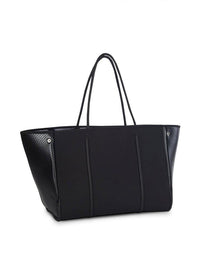 Haute Shore Greyson Tote-Noir-Hand In Pocket