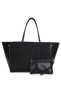 Haute Shore Greyson Tote-Noir-Hand In Pocket