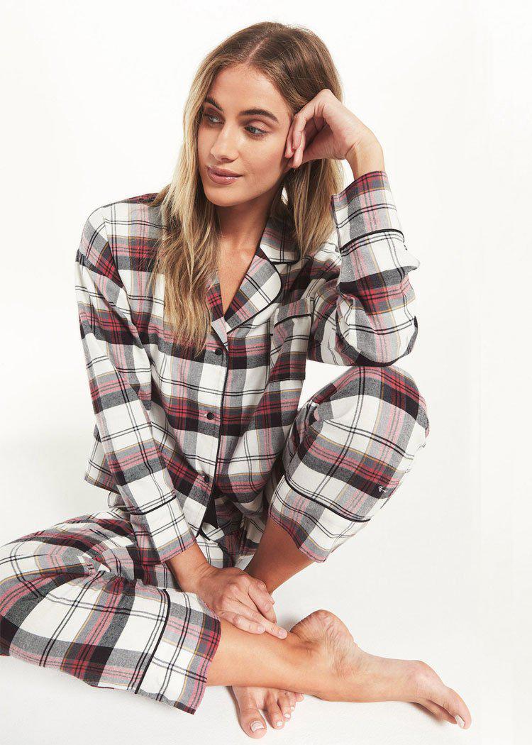 Z Supply Dream State Plaid PJ Set-***FINAL SALE***-Hand In Pocket