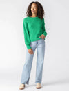 Sanctuary Plush Volume Sleeve Sweater-Hand In Pocket