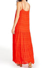 BB Dakota X Steve Madden Roman Holiday Maxi Dress- Red-Hand In Pocket