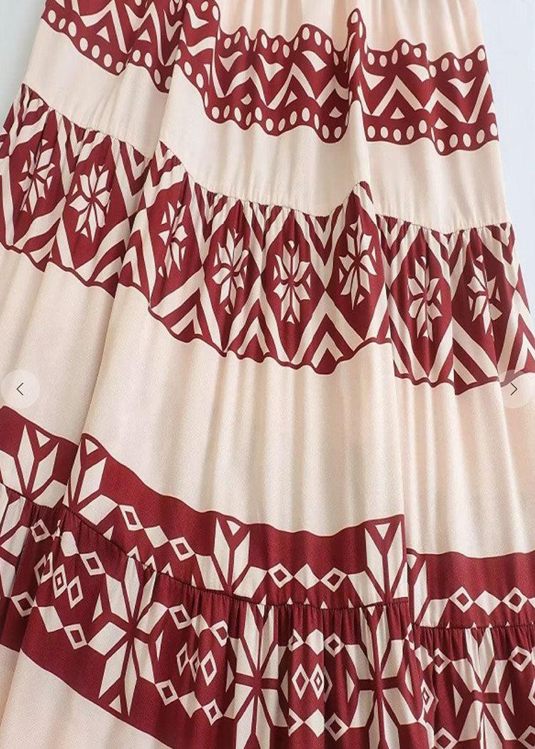 Willow Tribal Print Smocked Midi Dress ***FINAL SALE***-Hand In Pocket