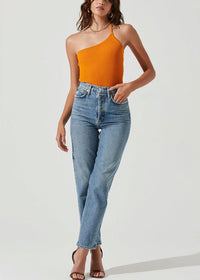 ASTR The Label Shay One Shoulder Bodysuit-***FINAL SALE***-Hand In Pocket