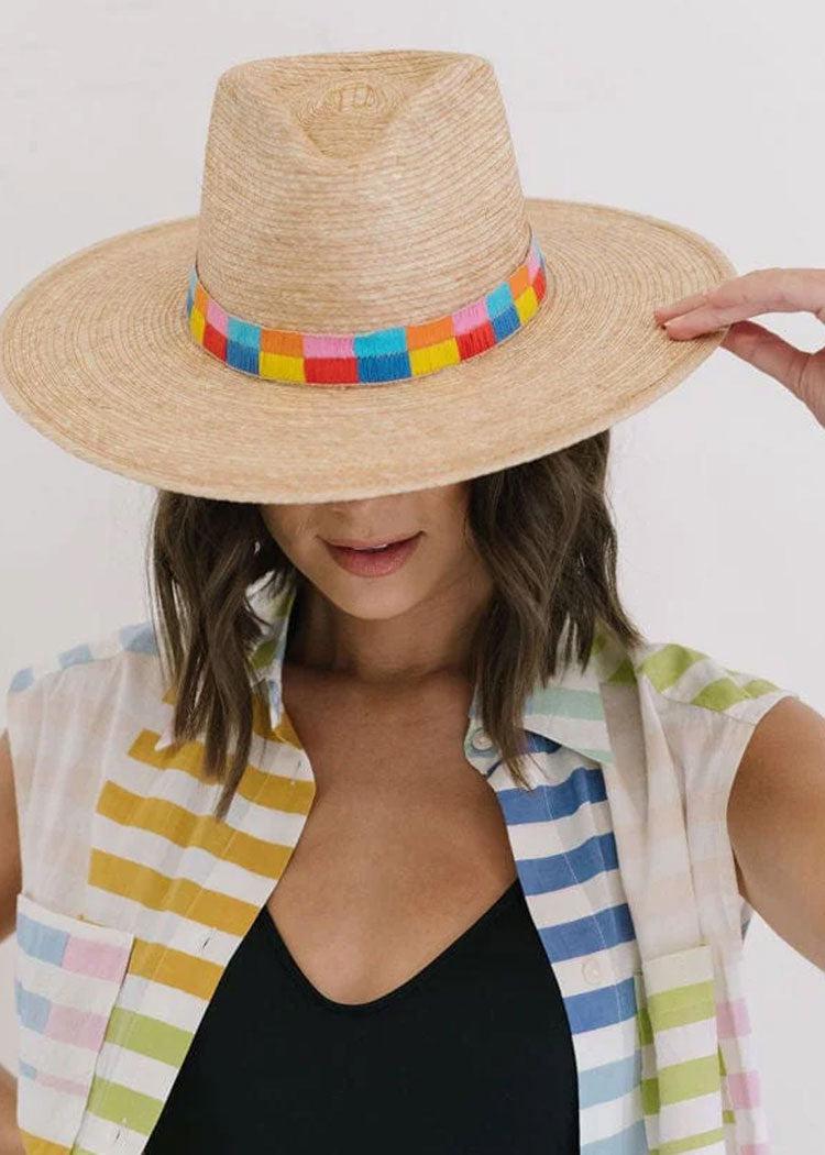 Solidad Palm Sun Hat-Hand In Pocket