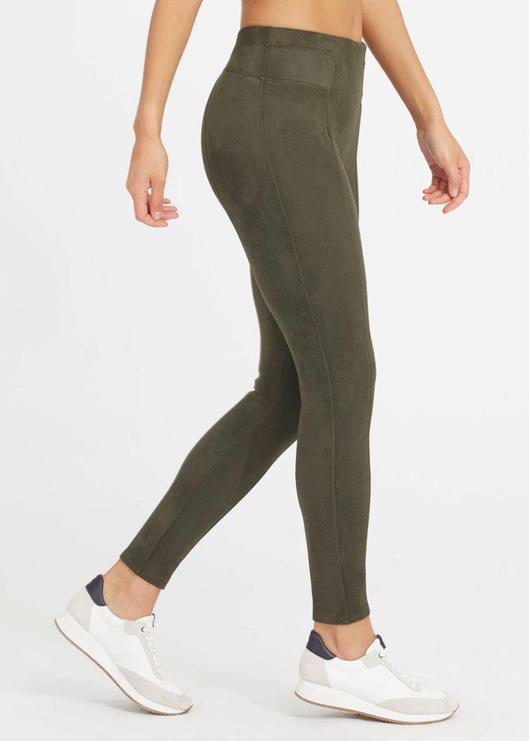 Spanx Just Restocked the Faux Suede Leggings That Sold Out Less