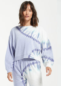 Z Supply Sunburst Tie Dye Sweatshirt ***FINAL SALE***-Hand In Pocket