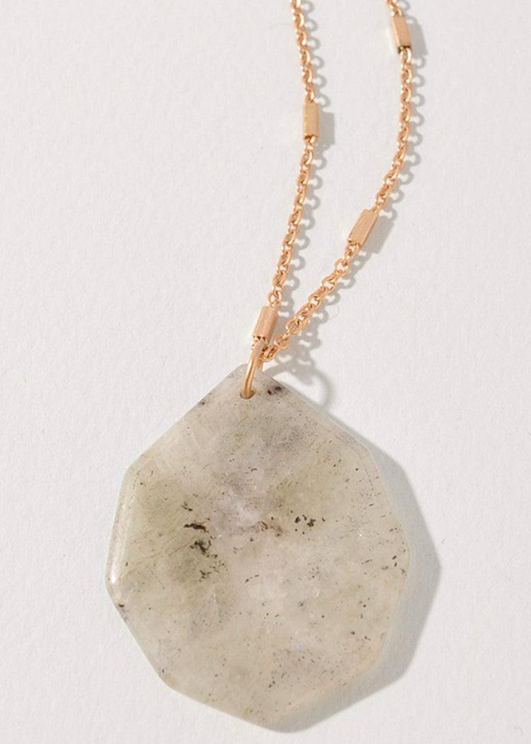 Umbria Pendant - Gray-Hand In Pocket